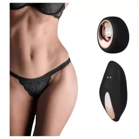   Pantyrebel - akkus, rádiós vibrációs tanga - fekete (S-L)