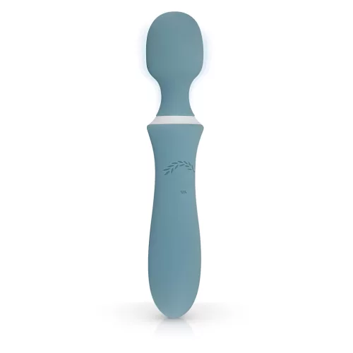 Bloom Orchid Wand - akkus, masszírozó vibrátor (türkiz)