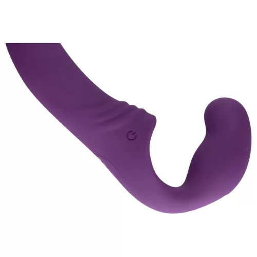 Easytoys - akkus, felcsatolható vibrátor tartópánt nélkül (lila)