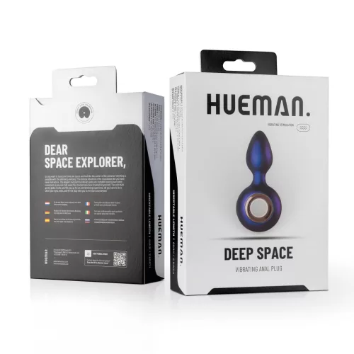 Hueman Deep Space - akkus anál vibrátor (lila)