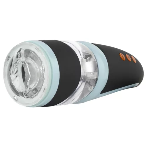 CRUIZR CP02 - forgó vibráló maszturbátor (fekete)