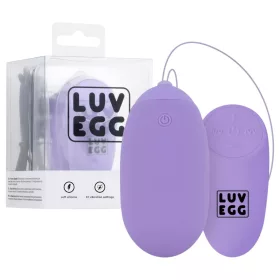 LUV EGG XL - akkus, rádiós vibrációs tojás (lila)