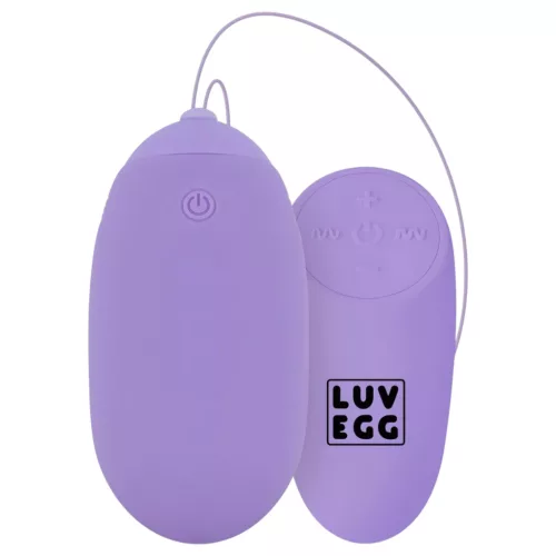 LUV EGG XL - akkus, rádiós vibrációs tojás (lila)