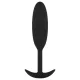 Easytoys Heavy Fulfiller - 54g-os anál plug - kicsi (fekete)