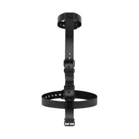   Bedroom Fantasies - BDSM kötöző nyakörvvel és béklyókkal (fekete)