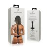 Bedroom Fantasies - BDSM kötöző nyakörvvel és béklyókkal (fekete)