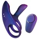 Hueman Infinity Ignite - vibrációs pénisz- és heregyűrű (lila)