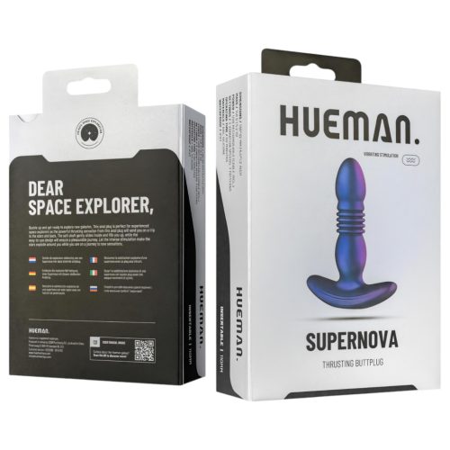 Hueman Supernova - lökő anál vibrátor (lila)