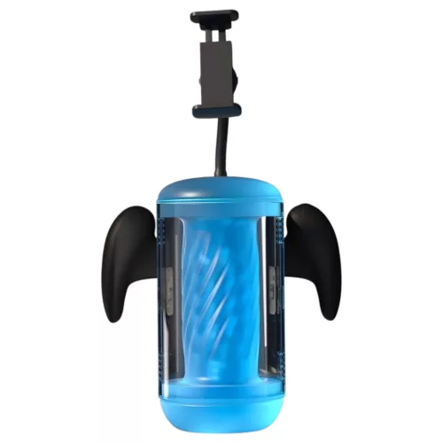 BLOWCAST Wingman Lite - automatikus gamer maszturbátor (kék)