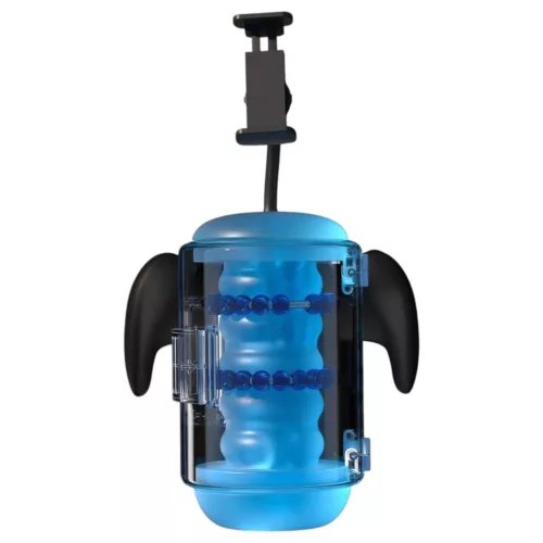 BLOWCAST Wingman Plus - automatikus gamer maszturbátor (kék)