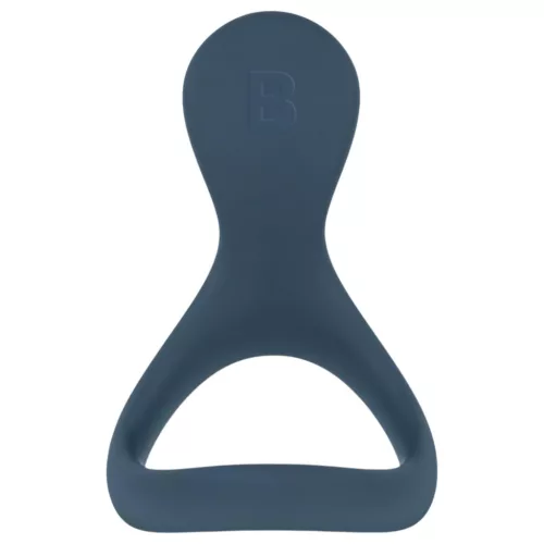 Boners - szilikon péniszgyűrű (szürke)