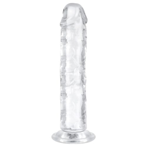 EasyToys - zselés dildó - 16cm (átlátszó)