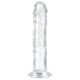 EasyToys - zselés dildó - 16cm (átlátszó)