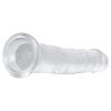 EasyToys - zselés dildó - 16cm (átlátszó)