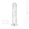 EasyToys - zselés dildó - 16cm (átlátszó)