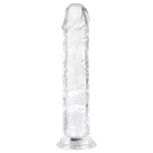 EasyToys - zselés dildó - 18cm (átlátszó)