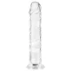 EasyToys - zselés dildó - 18cm (átlátszó)