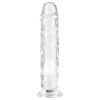 EasyToys - zselés dildó - 18cm (átlátszó)