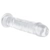 EasyToys - zselés dildó - 18cm (átlátszó)
