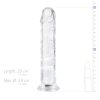 EasyToys - zselés dildó - 18cm (átlátszó)