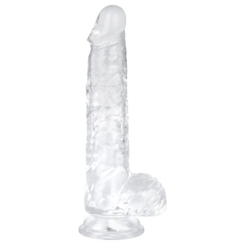 EasyToys - herés dildó - 13,5cm (átlátszó)