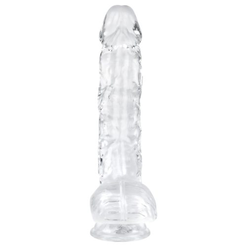 EasyToys - herés dildó - 13,5cm (átlátszó)