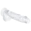 EasyToys - herés dildó - 13,5cm (átlátszó)