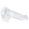 EasyToys - herés dildó - 13,5cm (átlátszó)