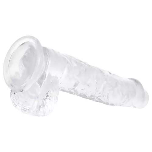 EasyToys - herés dildó - 13,5cm (átlátszó)