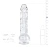 EasyToys - herés dildó - 13,5cm (átlátszó)