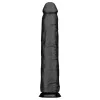 BUTTR Operation Dingo - óriás élethű dildó - 43 cm (fekete)