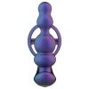 Hueman Stellar Force - anál vibrátor és péniszgyűrű (lila)