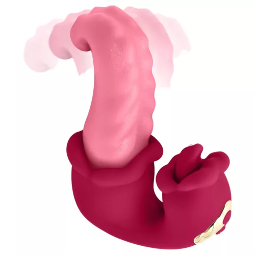 Teazers - dupla nyelves vibrátor (pink)