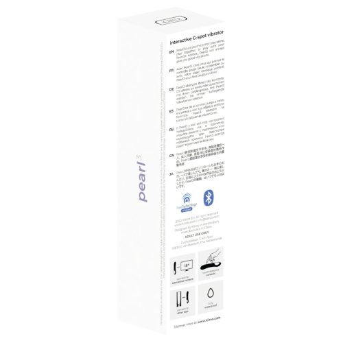 Kiiroo Pearl 3 - interaktív G-pont vibrátor (lila)