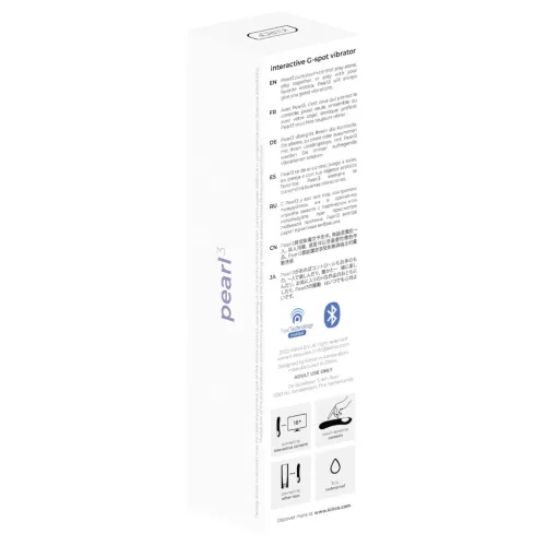 Kiiroo Pearl 3 - interaktív G-pont vibrátor (lila)