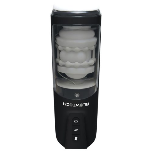 Dreamtoys Blowtech - rezgő, fel-le mozgó maszturbátor (fekete)