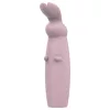 Nude Hazel - akkus nyuszis csikló vibrátor (lila)