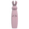 Nude Hazel - akkus nyuszis csikló vibrátor (lila)