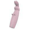 Nude Hazel - akkus nyuszis csikló vibrátor (lila)