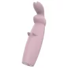 Nude Hazel - akkus nyuszis csikló vibrátor (lila)