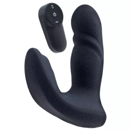 Dreamtoys Pulz - lökő análvibrátor távirányítóval (kék)