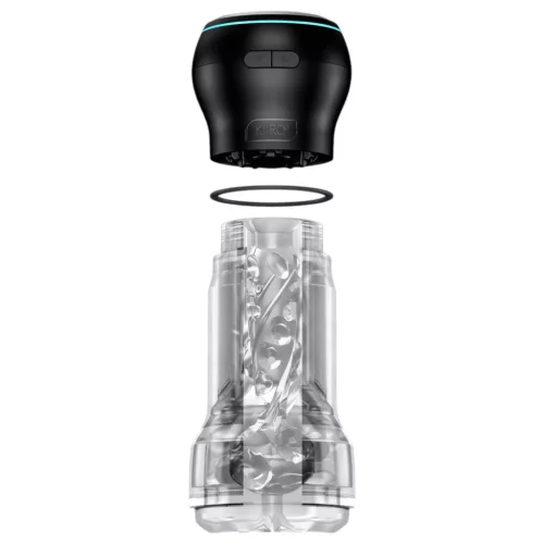 Kiiroo feel Pocket & PowerBlow - interaktív maszturbátor (átlátszó)