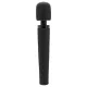 Wand vibrátor Pixey Deluxe Black Velvet M – 4 fokozat, fekete