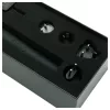 Wand vibrátor Pixey Deluxe Black Velvet M – 4 fokozat, fekete