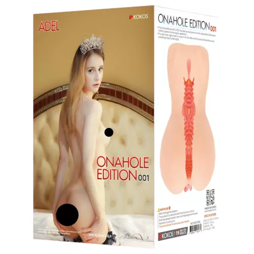 Kokos Onahole 001 XL - élethű műpunci maszturbátor (natúr)