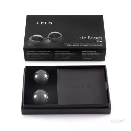 LELO Luna Noir- variálható gésagolyó