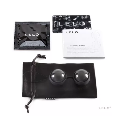 LELO Luna Noir- variálható gésagolyó