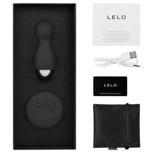 LELO Hula - forgó vibrációs tojás (fekete)