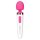 Bodywand Aqua Mini - masszírozó vibrátor (fehér-pink)