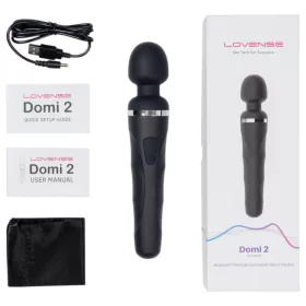 LOVENSE Domi 2 - okos masszírozó vibrátor (fekete)